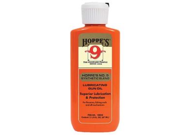 Hoppe's No. 9 Synthetic Blend Lubricating Gun Oil, 2.25 oz